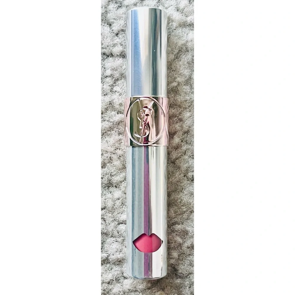 YSL Beauty Volupté Liquid Colour Balm #12 Chase Me Nude Brand New in Box! - Picture 2 of 6